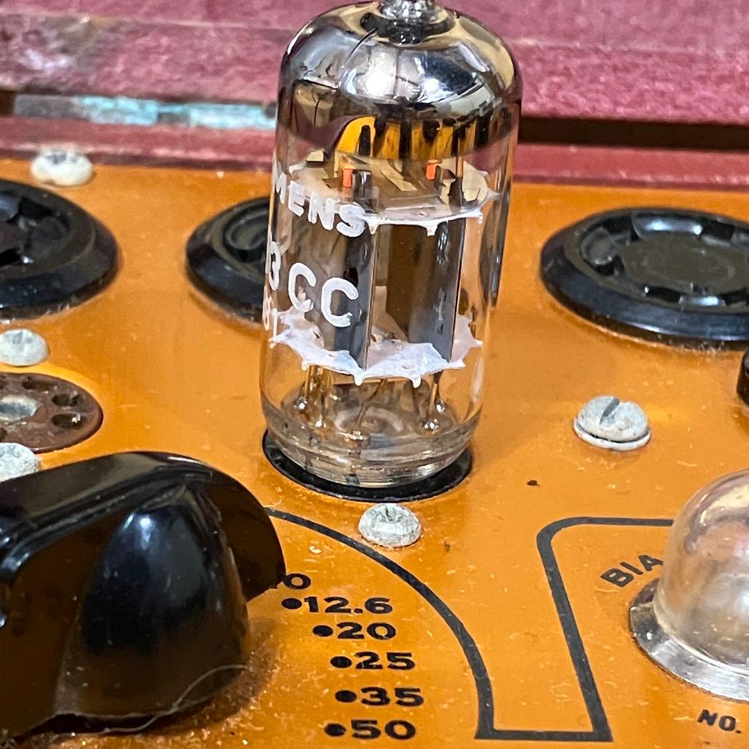 SIEMENS E83CC NOS×3 + ECC83 1本 真空管セット