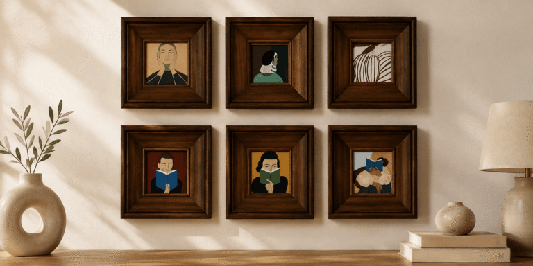 Vintage French Style Wall Art – Elegant Retro Decor for Your Home